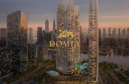 Retail - Studio for sale in Binghatti Skyrise Podium - Binghatti Skyrise - Business Bay - Dubai