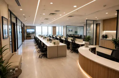 Business Centre - Studio - 3 Bathrooms for rent in Al Salam Tower - Dubai Media City - Dubai