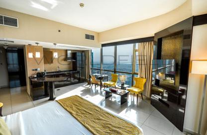 Apartment - Studio - 1 for rent in Gevora Hotel - Sheikh Zayed Road - Dubai