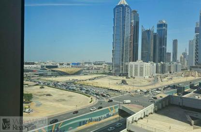 Office Space - Studio - 1 Bathroom for rent in The Prism - Business Bay - Dubai
