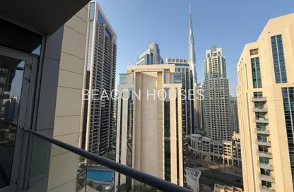 شقة - 2 غرف نوم - 3 حمامات للايجار في بهوان تاور داون تاون - وسط مدينة دبي - دبي