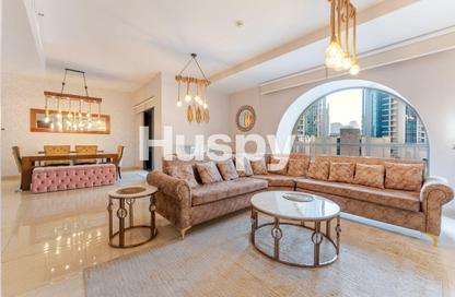 Apartment - 3 - 4 for rent in Rimal 5 - Rimal - Jumeirah Beach Residence - Dubai