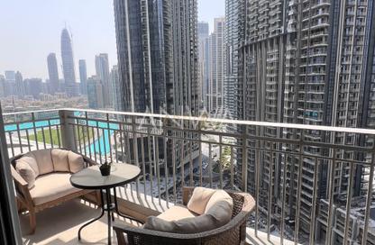 Apartment - 1 - 2 for rent in Standpoint Tower 1 - Standpoint Towers - Downtown Dubai - Dubai