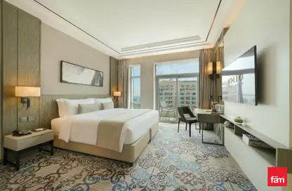 Apartment - Studio - 1 Bathroom for rent in Mileo the Palm - Palm Jumeirah - Dubai