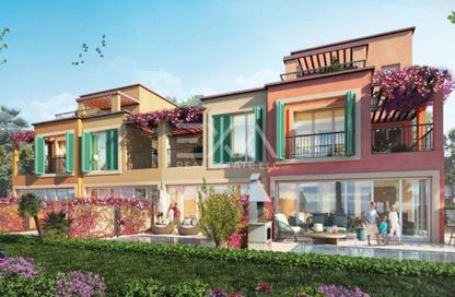 Townhouse - 4 Bedrooms - 4 Bathrooms for sale in Nice - Damac Lagoons - Dubai