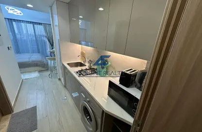 Apartment - Studio - 1 Bathroom for rent in Azizi Riviera 25 - AZIZI Riviera - Meydan One - Meydan - Dubai
