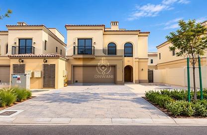 Villa - 3 - 4 for rent in Toledo - Zayed City (Khalifa City C) - Khalifa City - Abu Dhabi