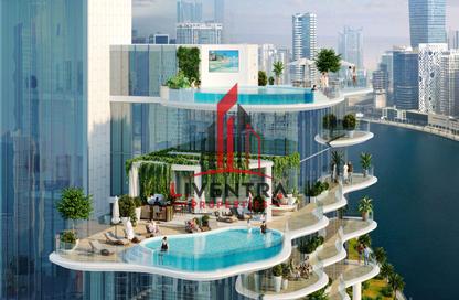 Apartment - 1 - 2 for sale in Chic Tower - Business Bay - Dubai