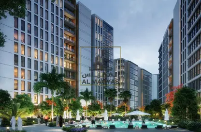 شقة - غرفة نوم - 2 حمامات للبيع في ألفه - تجارية مويلح - الشارقة