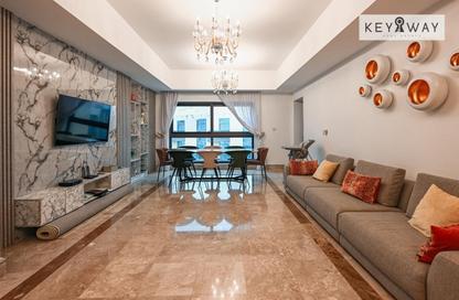 Apartment - 3 Bedrooms - 5 Bathrooms for rent in The Fairmont Palm Residence South - The Fairmont Palm Residences - Palm Jumeirah - Dubai