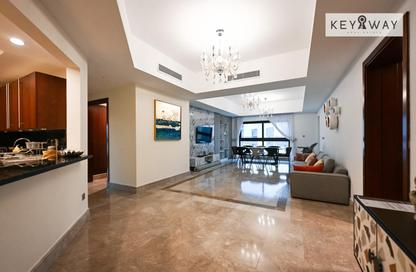 Apartment - 3 Bedrooms - 5 Bathrooms for rent in The Fairmont Palm Residence South - The Fairmont Palm Residences - Palm Jumeirah - Dubai