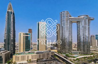 Apartment - 2 - 3 for rent in Burj Vista Tower 1 - Burj Vista - Downtown Dubai - Dubai