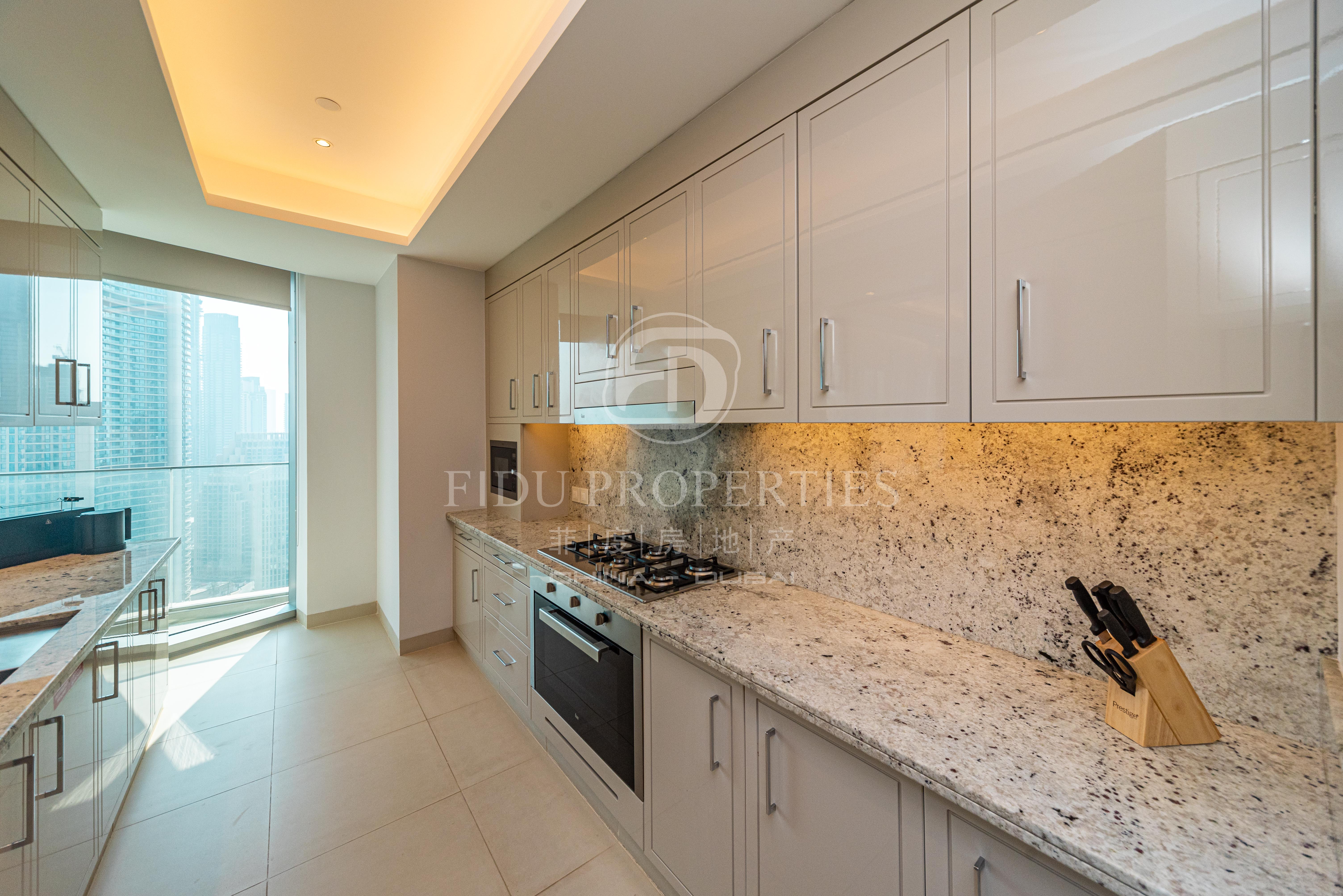 Best Deal | High Floor | 3BR | Burj Khalifa View