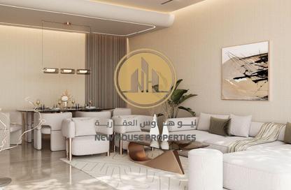 دوبلكس - 4 غرف نوم - 5 حمامات للبيع في برج الأوركيد - تايجر داون تاون عجمان - العالية - عجمان