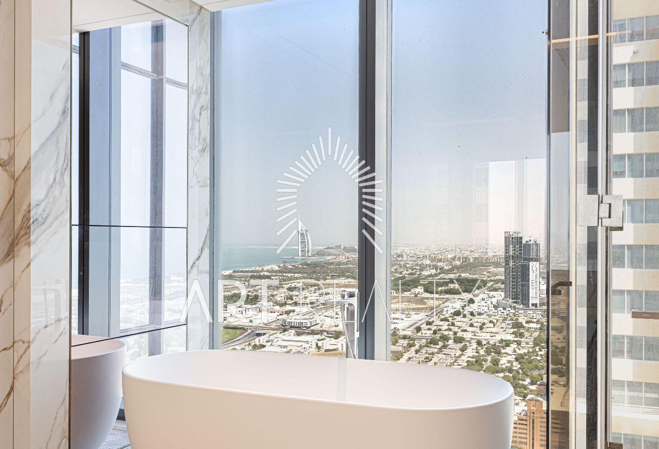 Luxury 4 BR | Palm & Burj Al Arab View |High Floor photo 28