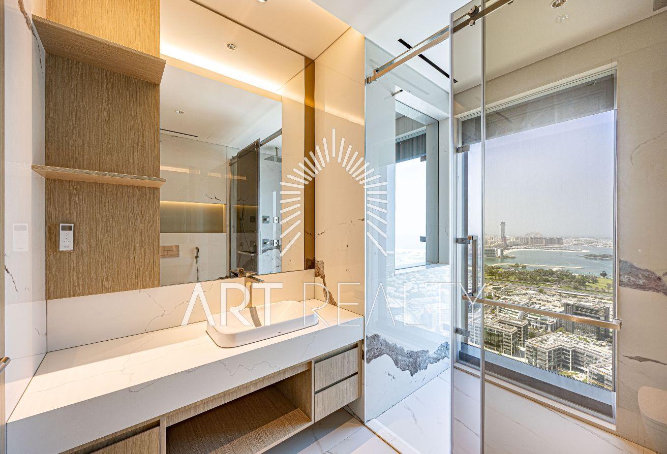 Luxury 4 BR | Palm & Burj Al Arab View |High Floor photo 29