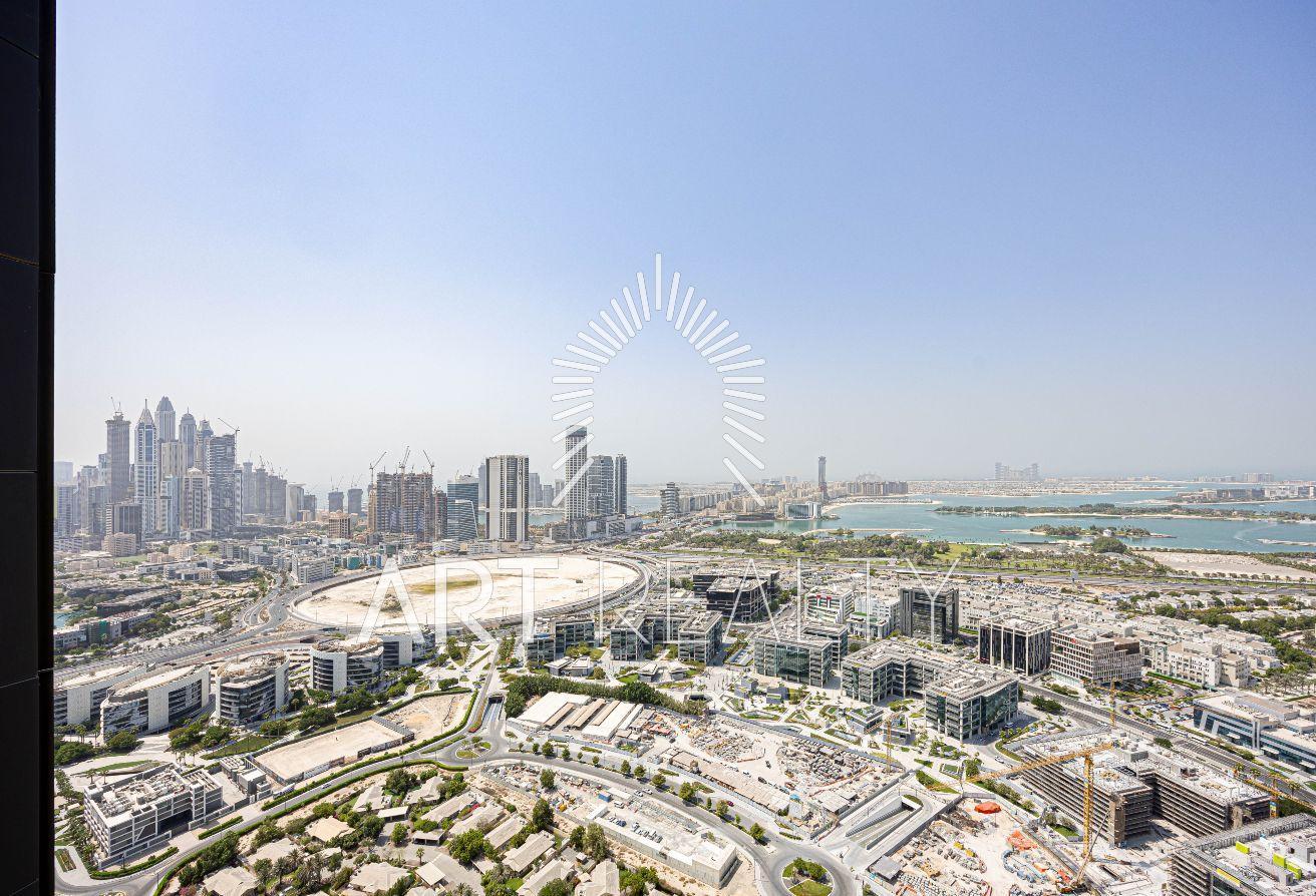 Luxury 4 BR | Palm & Burj Al Arab View |High Floor photo 25