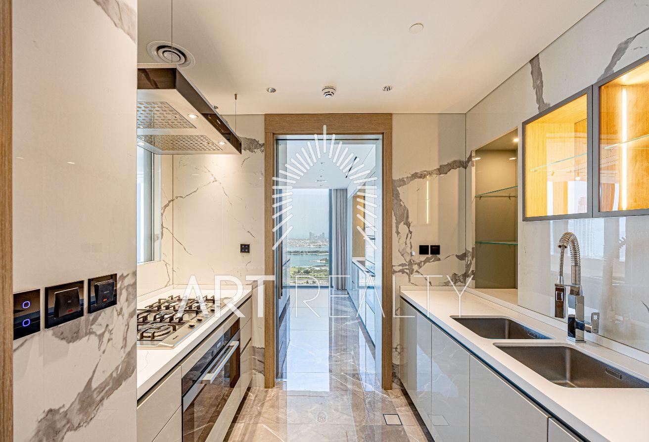 Luxury 4 BR | Palm & Burj Al Arab View |High Floor photo 8