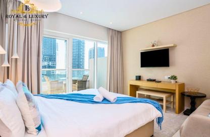 Apartment - Studio - 1 Bathroom for rent in DAMAC Maison Canal Views - Business Bay - Dubai