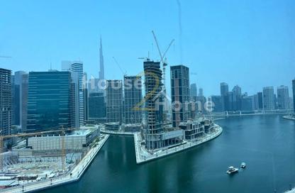 Office Space - Studio - 1 for rent in Churchill Executive Tower - Churchill Towers - Business Bay - Dubai