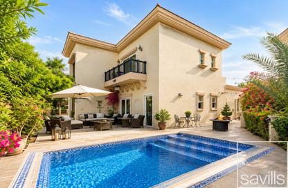 Villa - 4 - 5 for rent in Entertainment Foyer - Mediterranean Clusters - Jumeirah Islands - Dubai