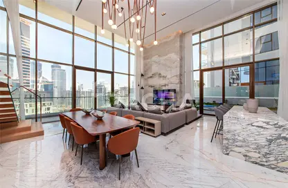 Apartment - 3 Bedrooms - 5 Bathrooms for rent in One of One Luxury Residences - Business Bay - Dubai