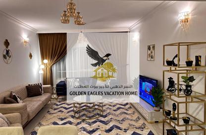 Apartment - 2 Bedrooms - 3 Bathrooms for rent in Al Sondos Tower - Al Khan Lagoon - Al Khan - Sharjah