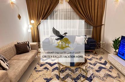 Apartment - 2 Bedrooms - 3 Bathrooms for rent in Al Sondos Tower - Al Khan Lagoon - Al Khan - Sharjah