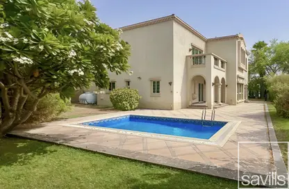 Villa - 4 Bedrooms - 5 Bathrooms for rent in Entertainment Foyer - Mediterranean Clusters - Jumeirah Islands - Dubai