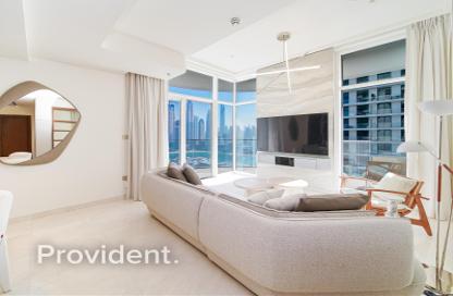 Apartment - 2 Bedrooms - 2 Bathrooms for sale in Palace Beach Residence Tower 2 - Palace Beach Residence - EMAAR Beachfront - Dubai Harbour - Dubai