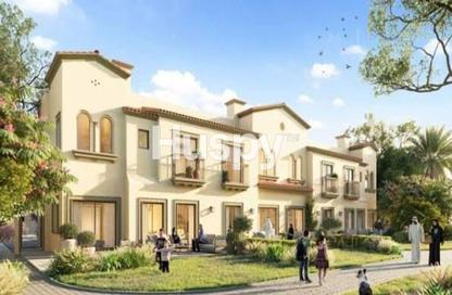 Townhouse - 2 - 3 for sale in Casares - Bloom Living - Zayed City (Khalifa City C) - Khalifa City - Abu Dhabi