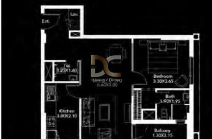 Apartment - 1 Bedroom - 2 Bathrooms for rent in Midtown - Dubai Production City (IMPZ) - Dubai