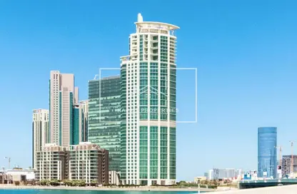 Apartment - 2 Bedrooms - 3 Bathrooms for rent in RAK Tower - Marina Square - Al Reem Island - Abu Dhabi