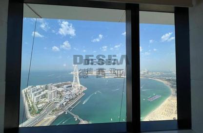 Apartment - 3 - 4 for rent in Jumeirah Gate Tower 2 - The Address Jumeirah Resort and Spa - Jumeirah Beach Residence - Dubai
