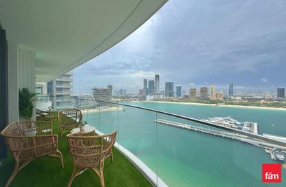 Apartment - 3 Bedrooms - 4 Bathrooms for rent in Palace Beach Residence Tower 2 - Palace Beach Residence - EMAAR Beachfront - Dubai Harbour - Dubai