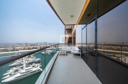 Apartment - 2 Bedrooms - 3 Bathrooms for rent in Ruby - Tiara Residences - Palm Jumeirah - Dubai