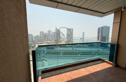 Apartment - 1 Bedroom - 2 Bathrooms for rent in Al Mamzar - Al Mamzar - Sharjah - Sharjah