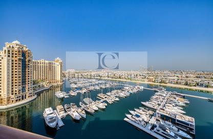 Apartment - 3 - 4 for rent in Aquamarine - Tiara Residences - Palm Jumeirah - Dubai