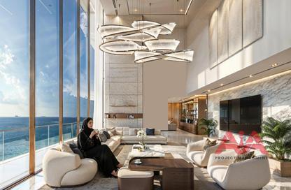 Apartment - 3 Bedrooms - 4 Bathrooms for sale in Al Ghaf Tower - Al Khan - Sharjah