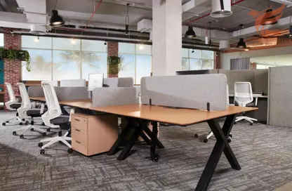 مكتب عمل جماعي - غرفة نوم - 1 حمام للايجار في المرسى - الجزيرة الحمراء - قرية الحمرا - رأس الخيمة