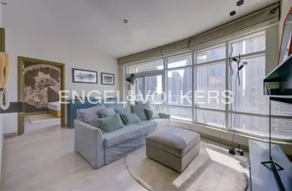 شقة - غرفة نوم - 2 حمامات للايجار في لوفتس ويست - ذا لوفت - وسط مدينة دبي - دبي