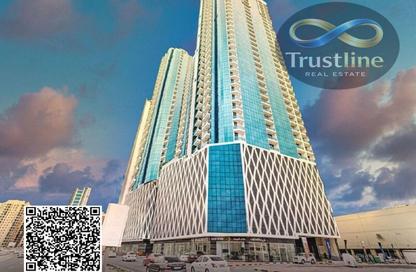 Apartment - 2 Bedrooms - 2 Bathrooms for sale in Oasis Tower - Al Rashidiya 1 - Al Rashidiya - Ajman