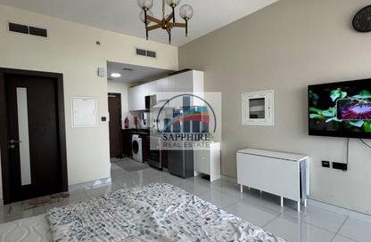 Apartment - Studio - 1 Bathroom for rent in Wavez Residence - Liwan - Dubai