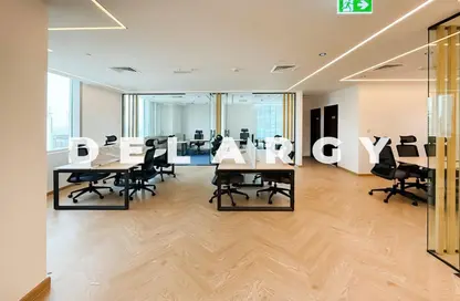 Office Space - Studio - 1 Bathroom for rent in The Prism - Business Bay - Dubai