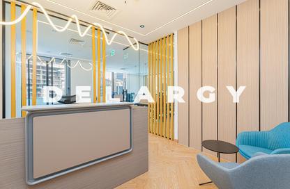 Office Space - Studio - 1 Bathroom for rent in The Prism - Business Bay - Dubai