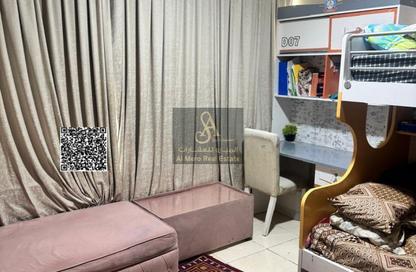 Apartment - 1 Bedroom - 2 Bathrooms for sale in Orient Tower 1 - Orient Towers - Al Bustan - Ajman