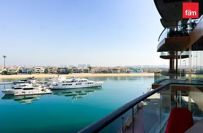 Apartment - 3 Bedrooms - 4 Bathrooms for rent in Diamond - Tiara Residences - Palm Jumeirah - Dubai