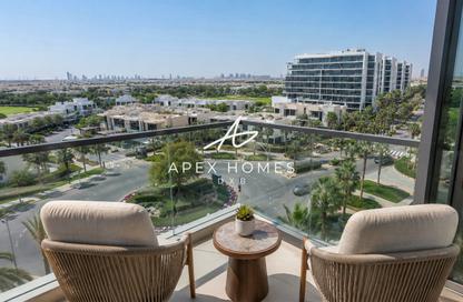 Apartment - 1 Bedroom - 2 Bathrooms for sale in Golf Veduta Hotel Apartments B - Golf Veduta Hotel Apartments - Golf Town - Damac Hills - Dubai