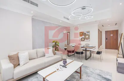 شقة - 2 غرف نوم - 3 حمامات للايجار في برج دنيا - برج خليفة - وسط مدينة دبي - دبي