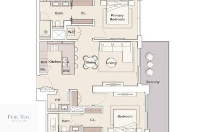 Apartment - 2 Bedrooms - 3 Bathrooms for sale in Ellington Sands 1 Block A - Ellington Sands 1 - Ellington Sands - Dubai Islands - Dubai